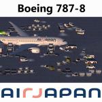 FS2004 AirJapan Boeing 787-8 AGS-5G.